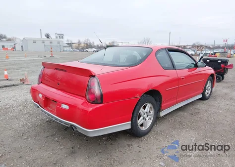 2001 Chevrolet Monte Carlo Ss z USA, uszkodzony, nr VIN 2G1WX15K119211939